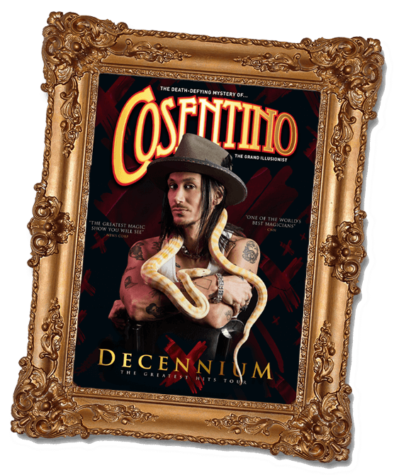 Cosentino - Decennium The Greatest Hits Tour                       
