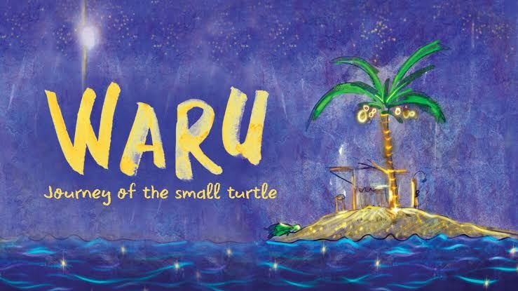 Waru - Journey of the Small Turtle Who Goes to Sea for Ages